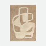 Quadro Decorativo Geo 19719 Pintado � M�o 100x140cm
