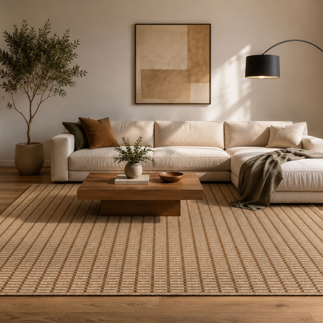 In & Out Area Rug Manila 96069/804386 Beige