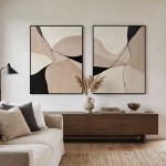 Quadro Decorativo Canyon 22786 Pintado � M�o 70x90cm