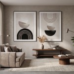 Quadro Decorativo Curve 16450 Pintado � M�o 90x120cm