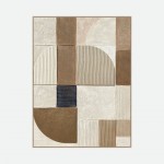 Quadro Decorativo Light Wood 22149 Pintado � M�o 90x120cm