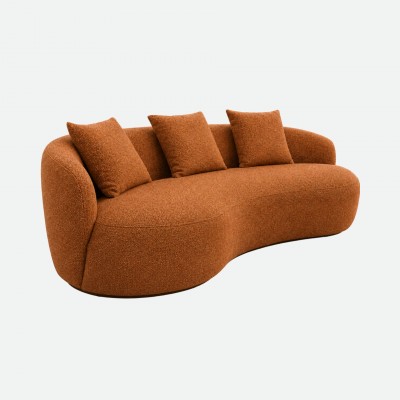 Giorgio 3-Seater Sofa Orange 228 cm Giorgio 3-Seater Sofa Orange 228 cm