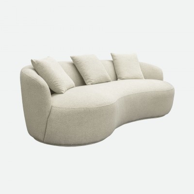 Giorgio 3-Seater Sofa Cream 228 cm Giorgio 3-Seater Sofa Cream 228 cm