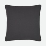 Almofada Zen com Padr�o Floral Dourado 45 x 45 cm