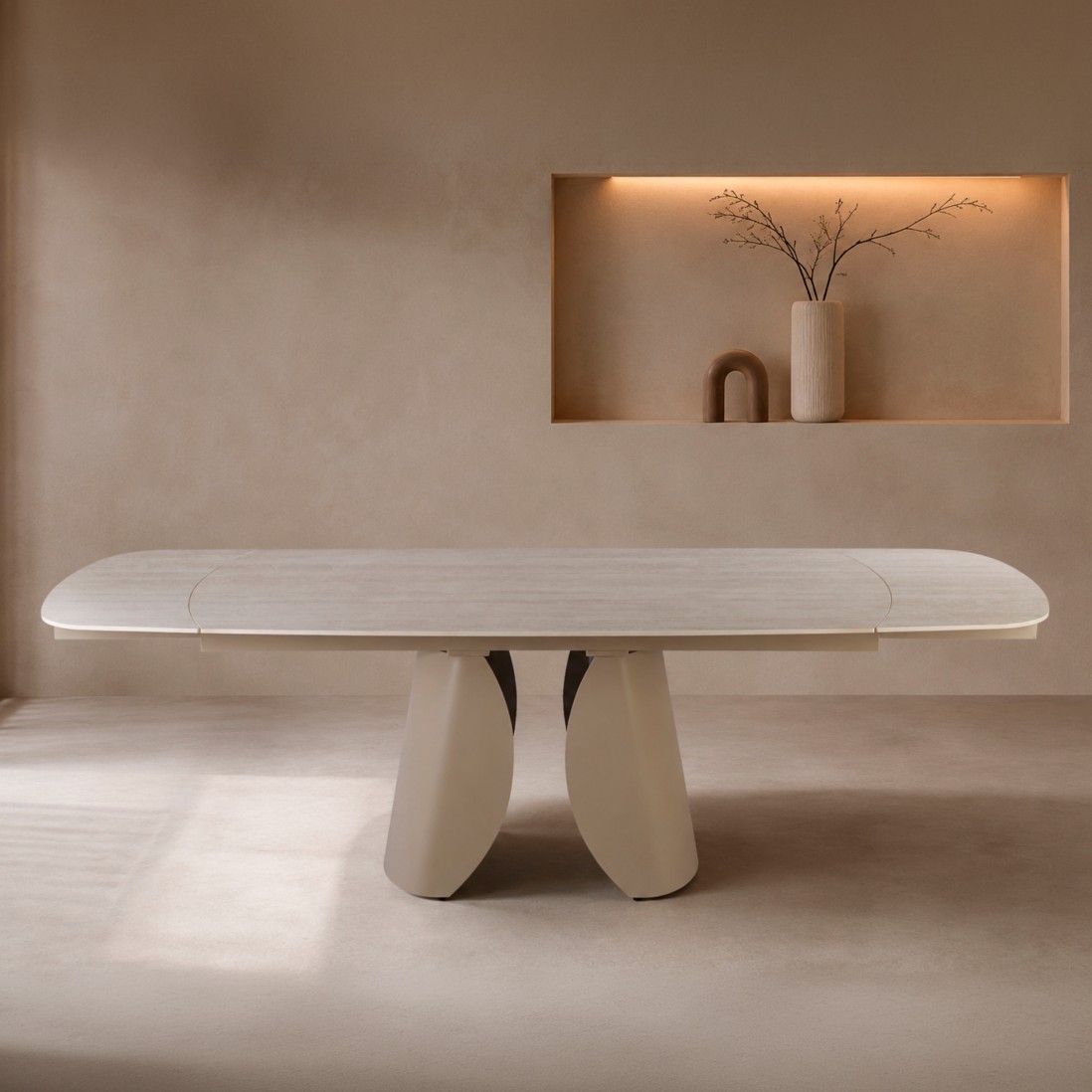 Extending dining table Bonn 180(260)x90x76