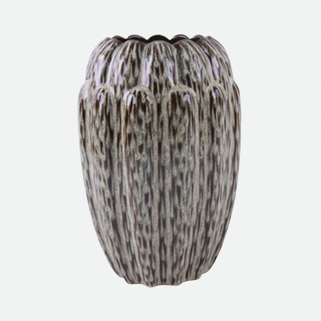 Jarra Decorativa Flora em Cer�mica 29.5 cm