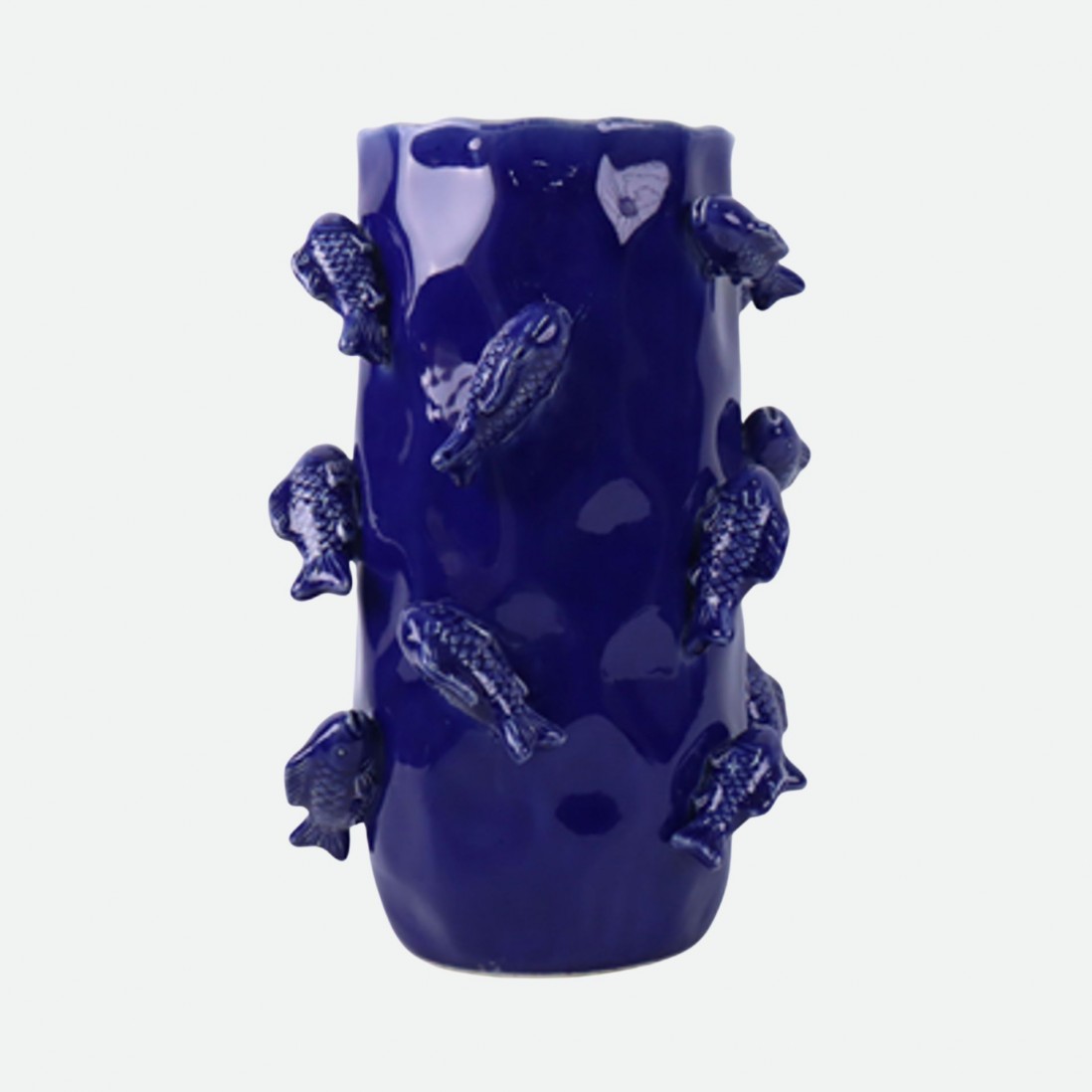Fishes Decorative Ceramic Vase 38 cm