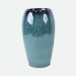 Essencia Light Blue Decorative Ceramic Vase 33.5 cm