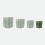 Botanica Green Decorative Ceramic Flower Pot 21 cm