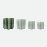 Jarra Decorativa Botanica em Cer�mica Verde 30 cm