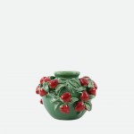 Strawberries Decorative Ceramic Pot 18 cm
