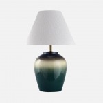 Candeeiro de Mesa Eclat em Cer�mica Verde 64 cm