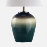 Candeeiro de Mesa Eclat em Cer�mica Verde 64 cm