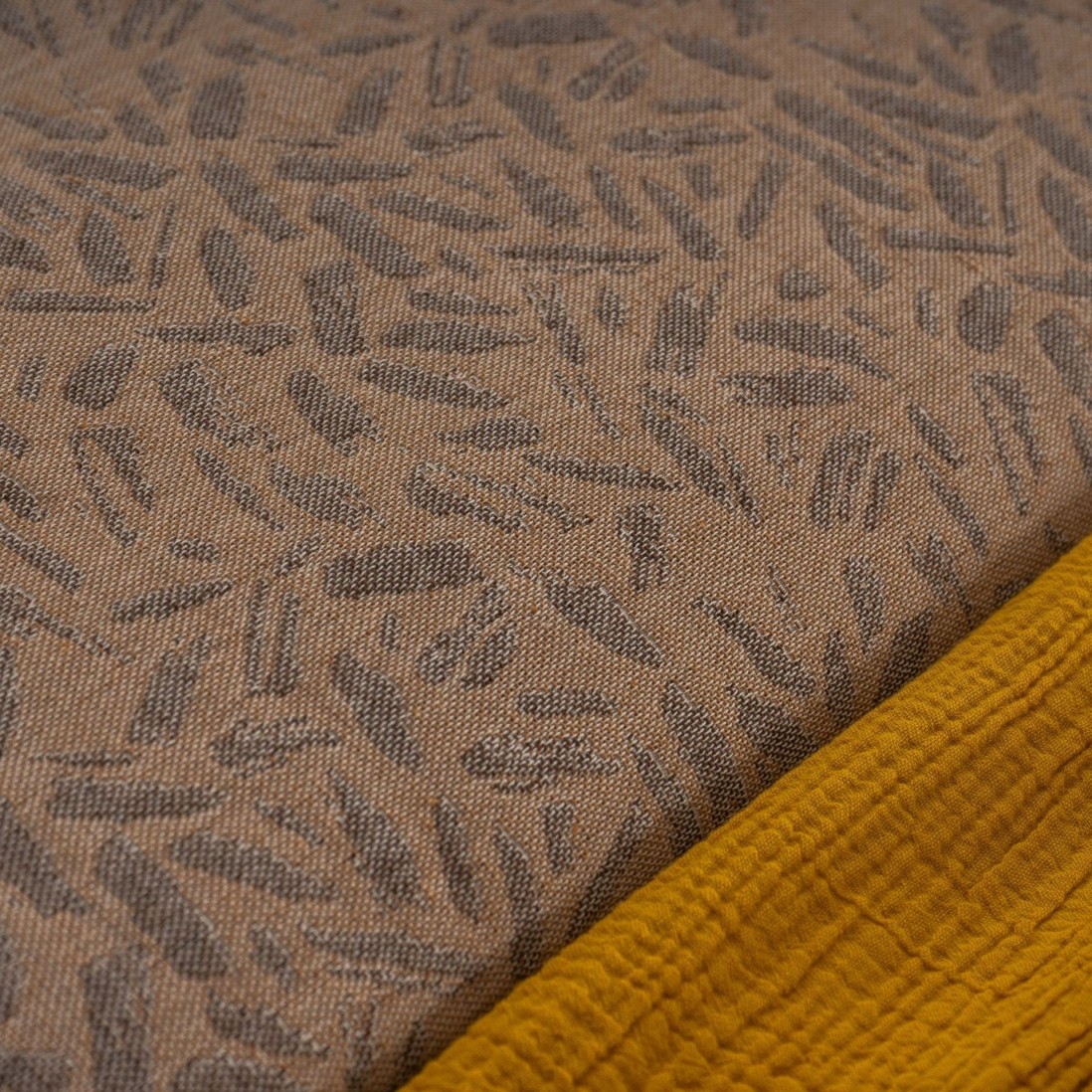 Doren Camel Double Bedspread