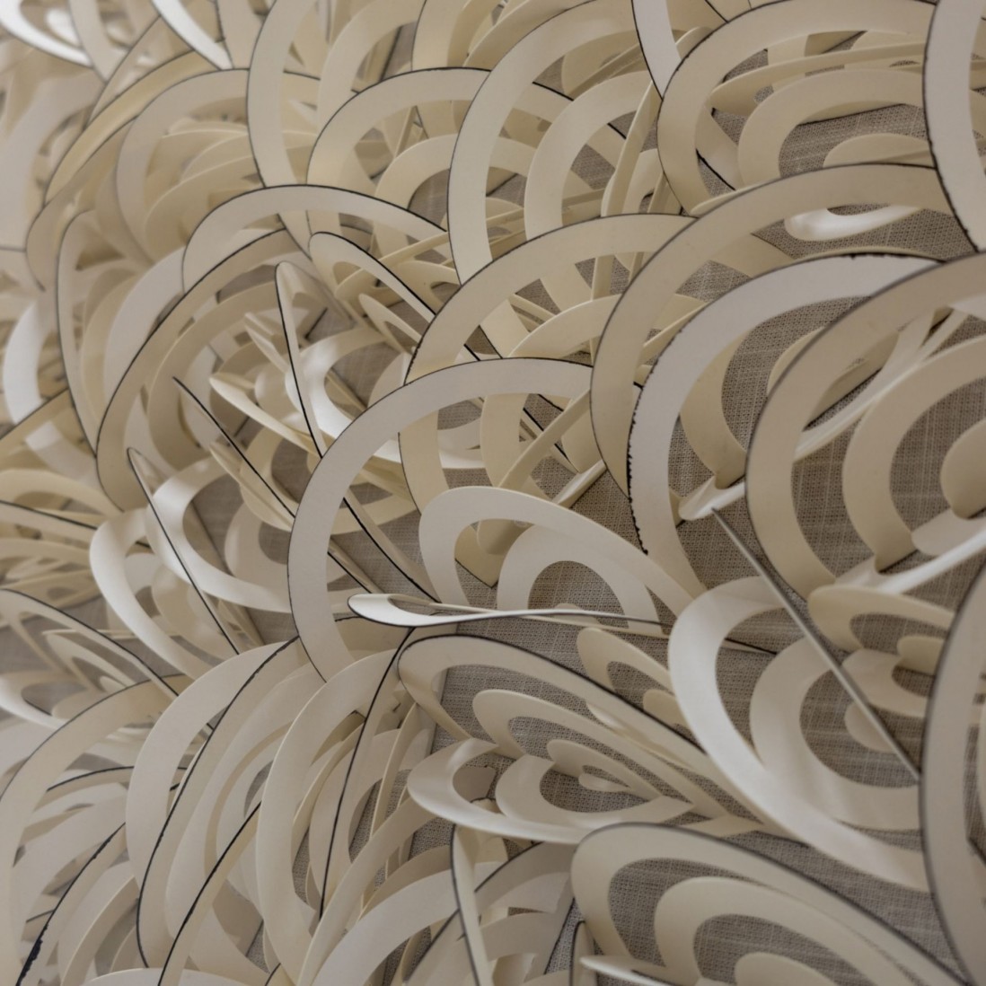 Paper Abstract Decorative Wall Art 90x90cm
