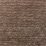 Cadeira de Jantar Arden em tecido taupe e pernas em metal castanho