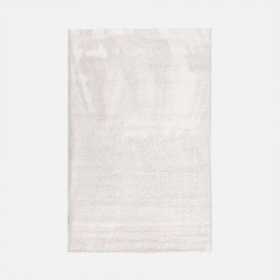 Plain Area Rug Lutens 001 White