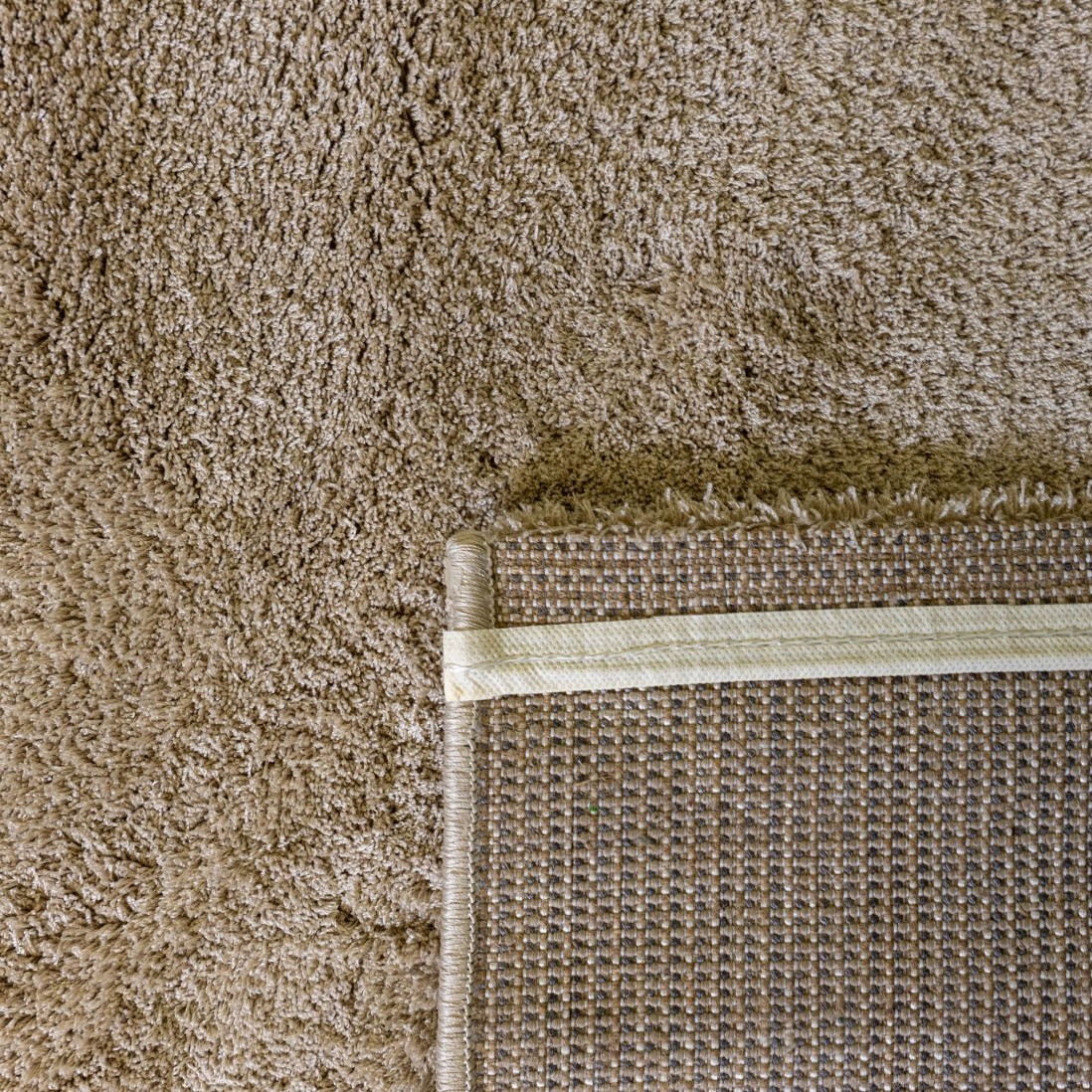 Plain Area Rug Lutens 002 Beige
