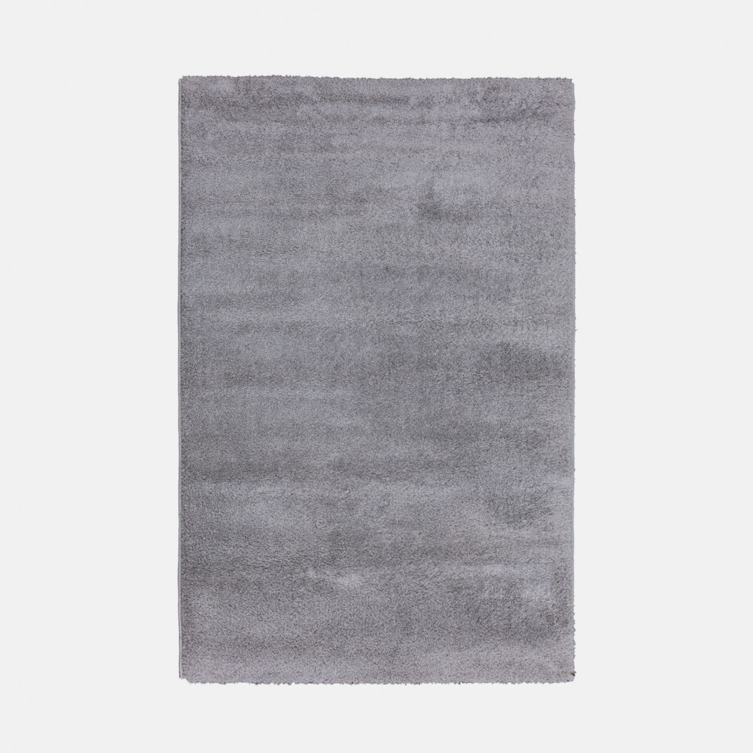 Plain Area Rug Lutens 017 Grey