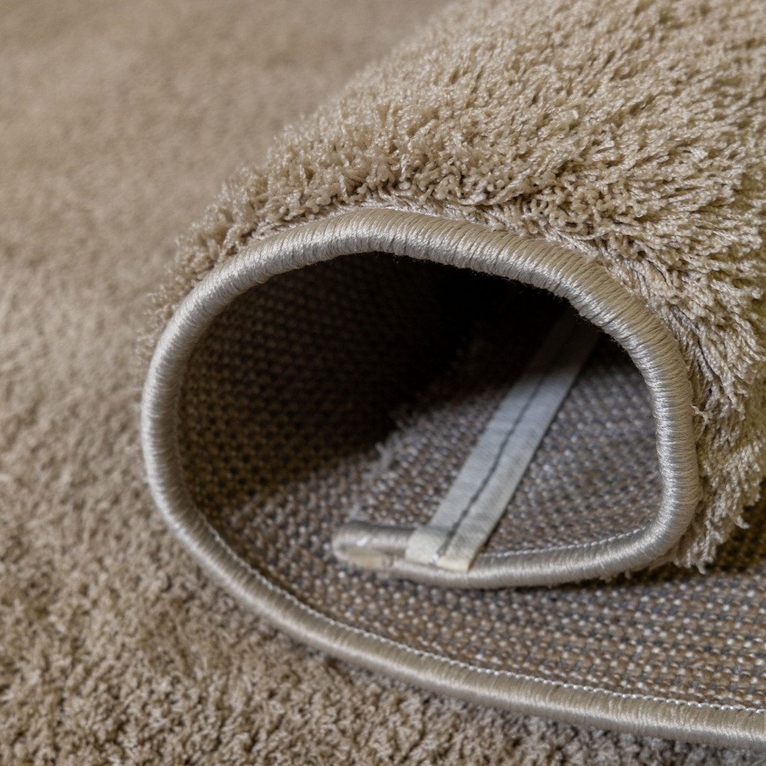 Plain Area Rug Lutens 002 Beige